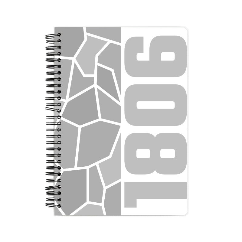1806 Year Notebook (White)