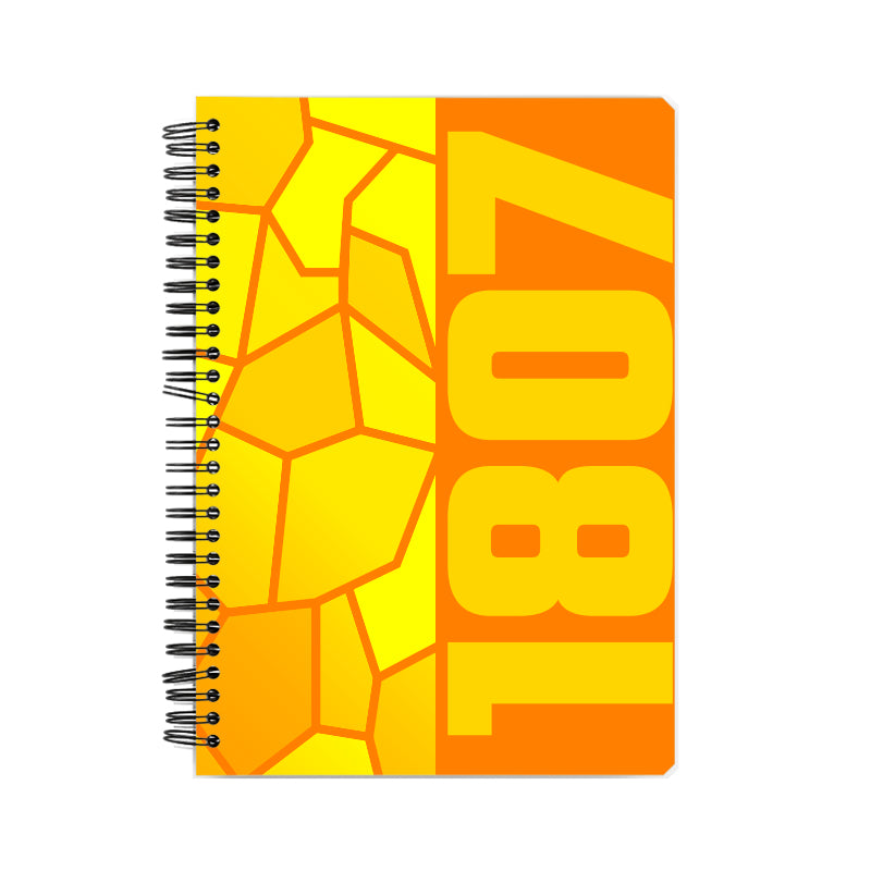 1807 Year Notebook (Orange)