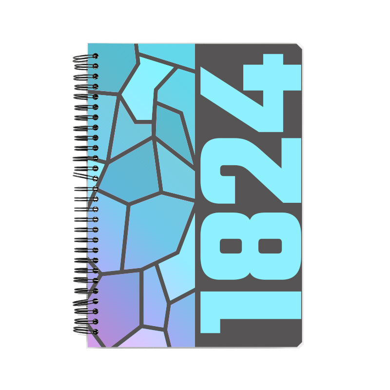 1824 Year Notebook (Charcoal Grey)