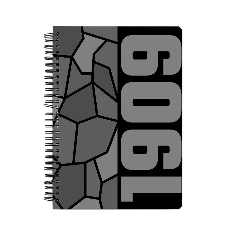 1909 Year Notebook (Black)