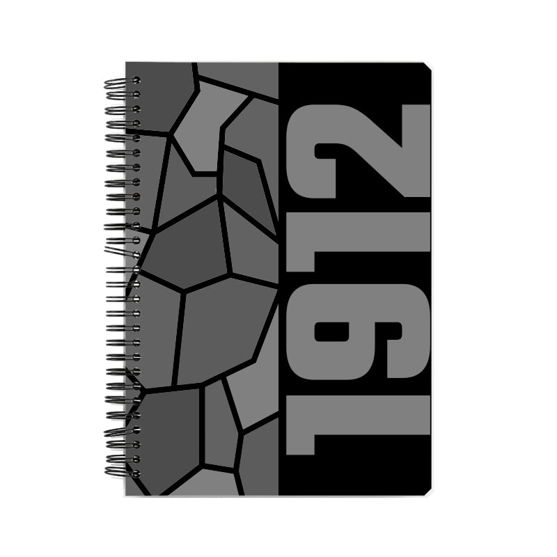 1912 Year Notebook (Black)