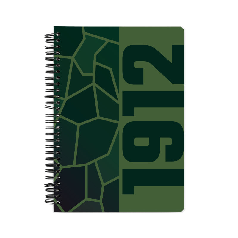 1912 Year Notebook (Olive Green)