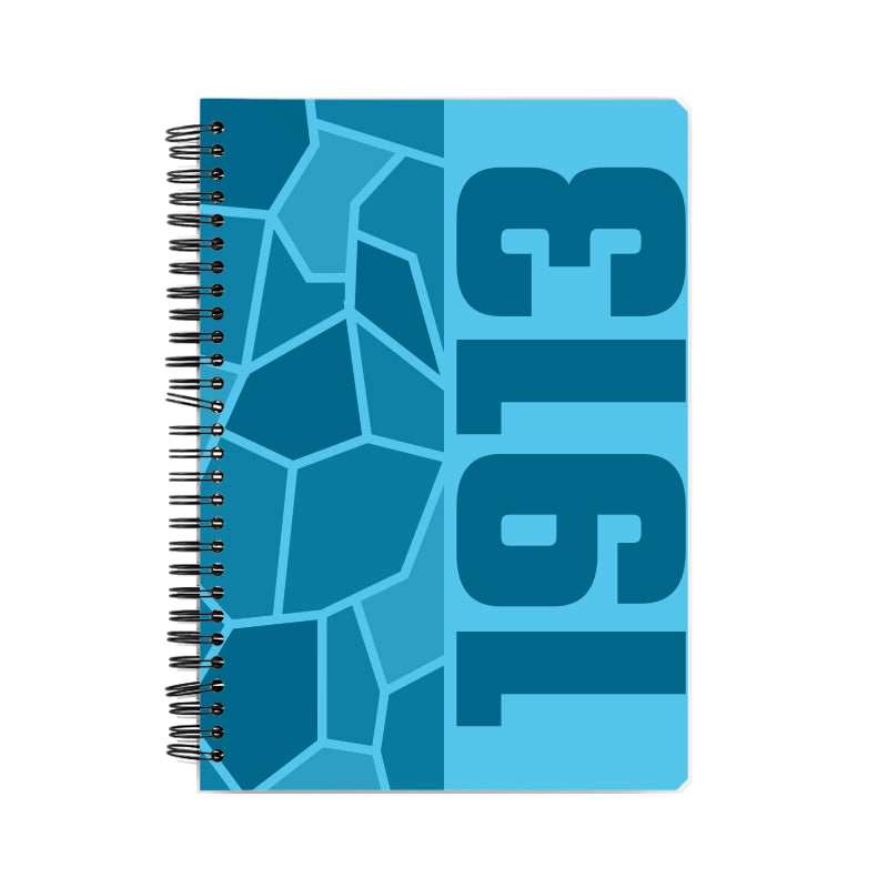 1913 Year Notebook (Sky Blue)