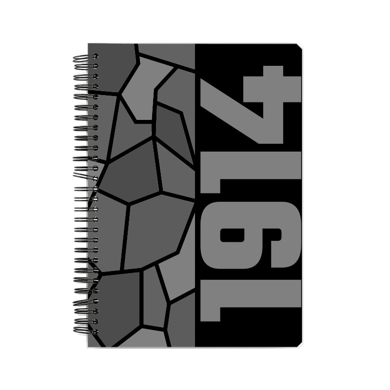 1914 Year Notebook (Black)