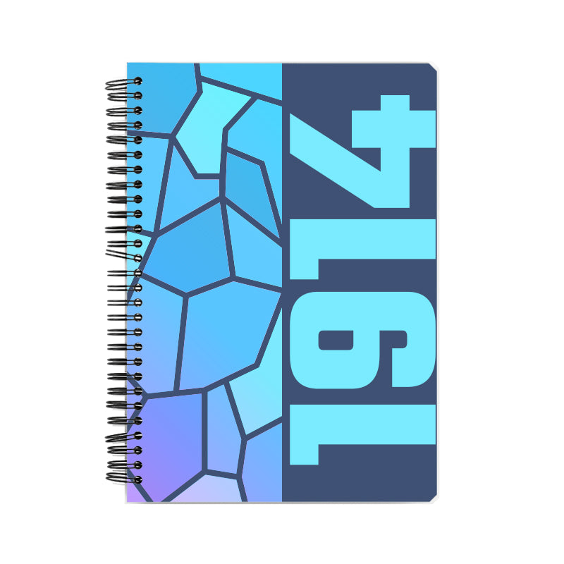 1914 Year Notebook (Navy Blue)