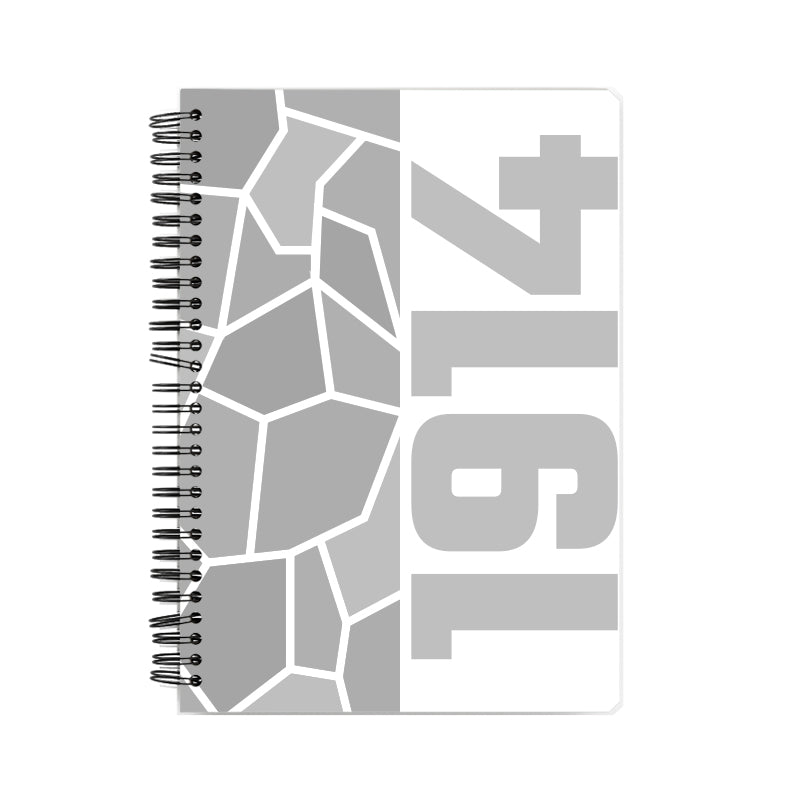 1914 Year Notebook (White)