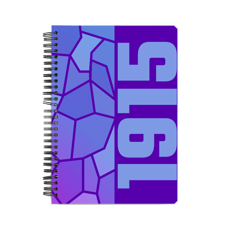 1915 Year Notebook (Purple)