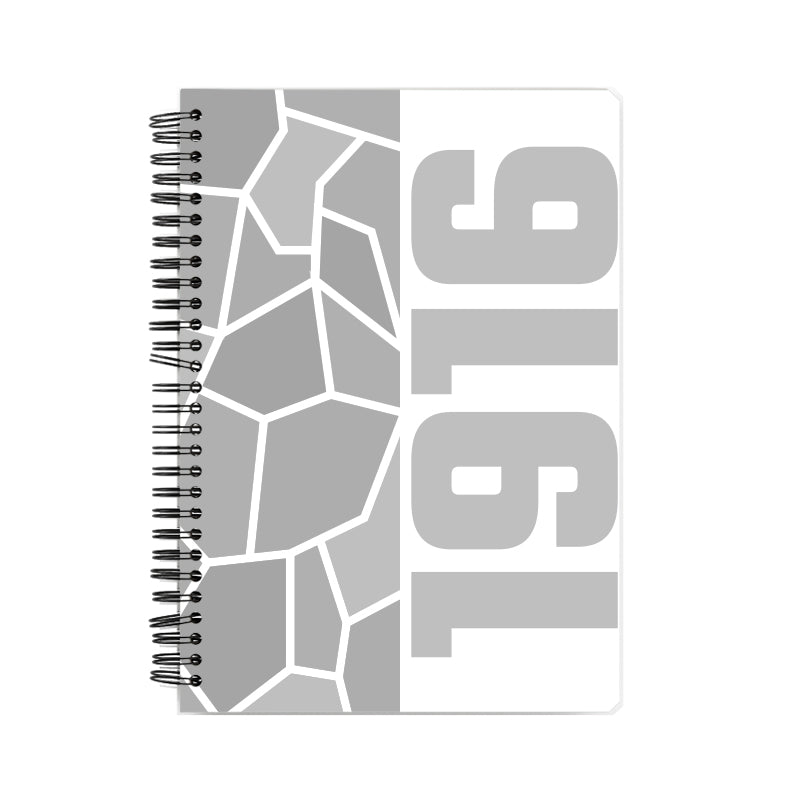 1916 Year Notebook (White)