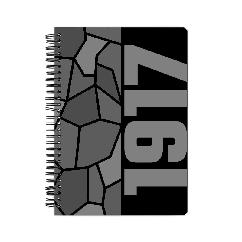 1917 Year Notebook (Black)
