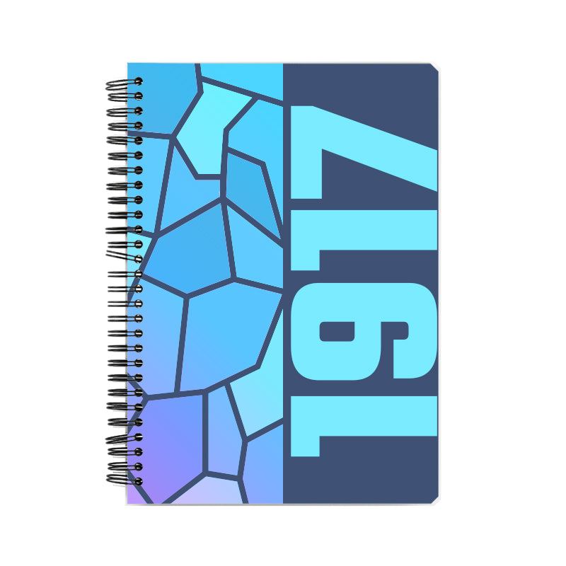 1917 Year Notebook (Navy Blue)