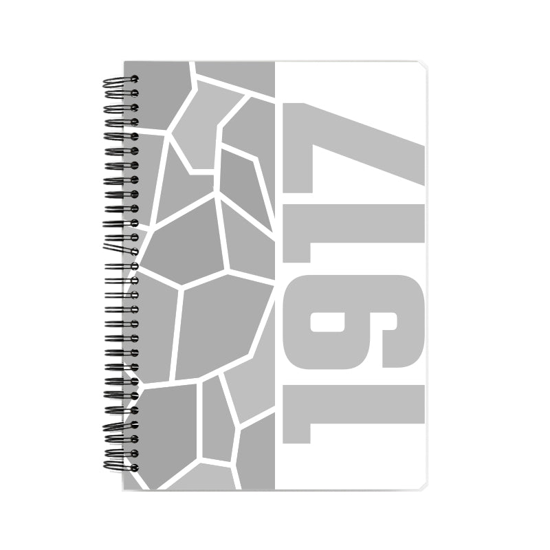 1917 Year Notebook (White)