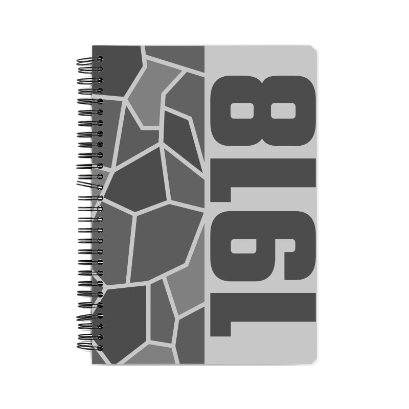 1918 Year Notebook (Melange Grey)