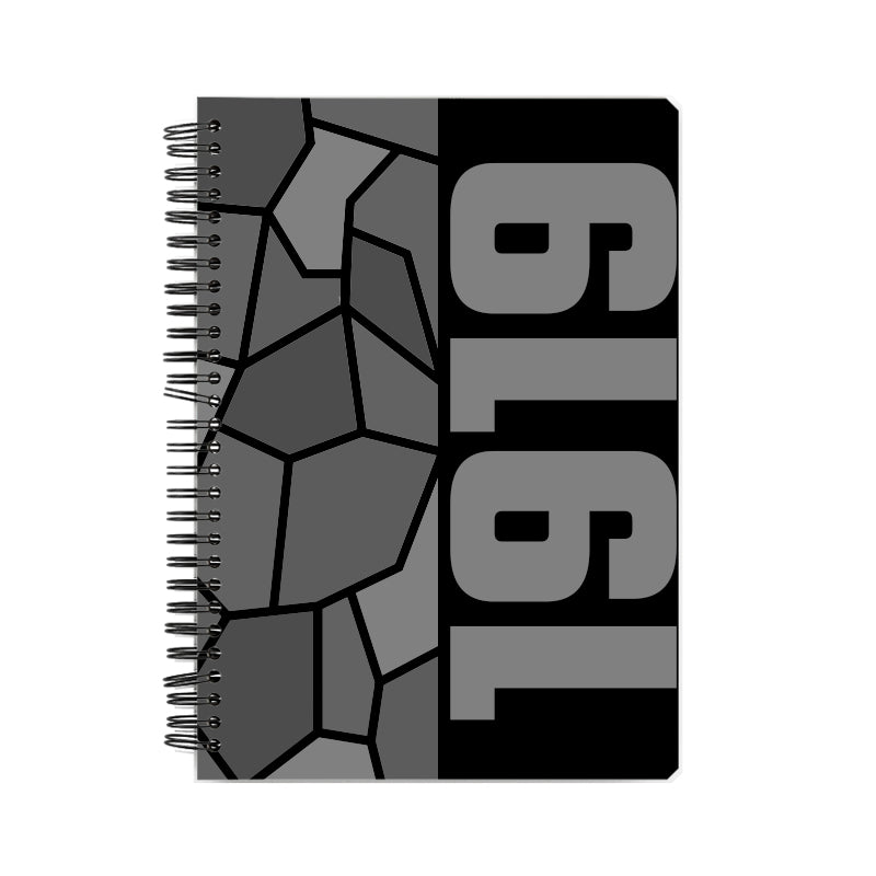 1919 Year Notebook (Black)