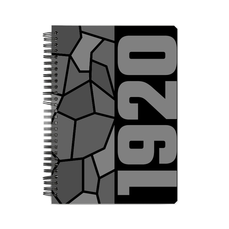 1920 Year Notebook (Black)