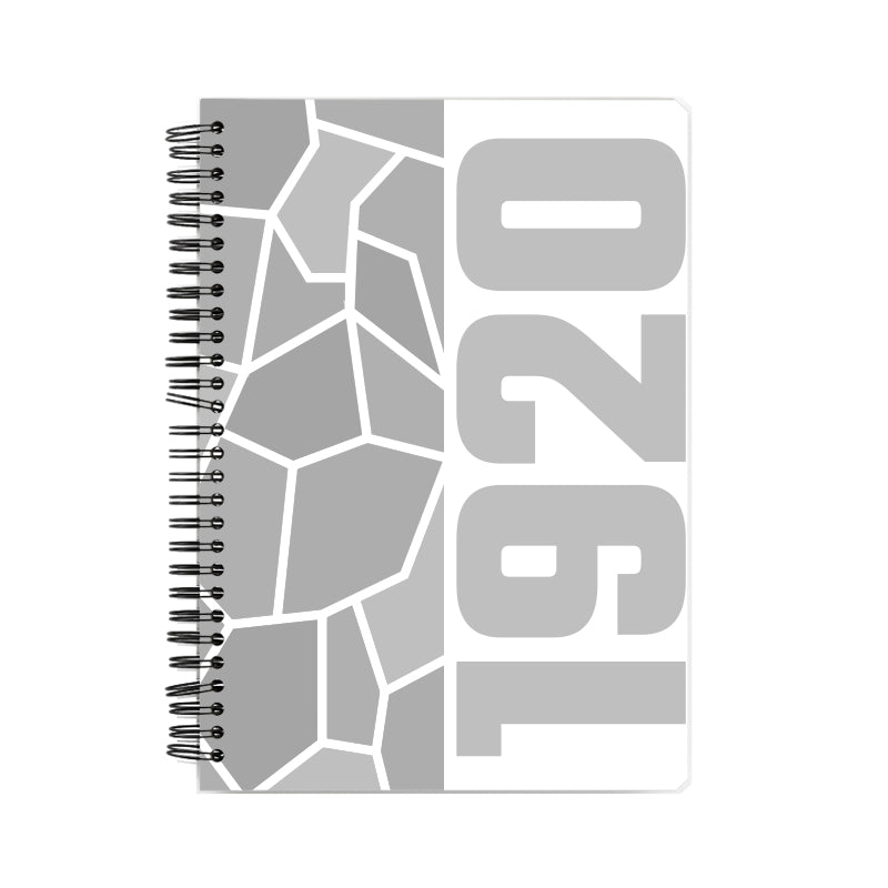 1920 Year Notebook (White)