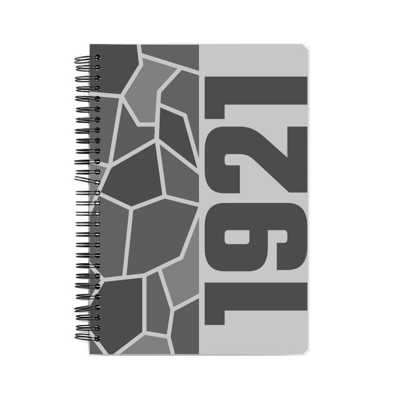 1921 Year Notebook (Melange Grey)