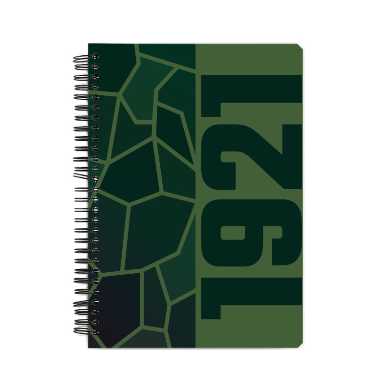 1921 Year Notebook (Olive Green)