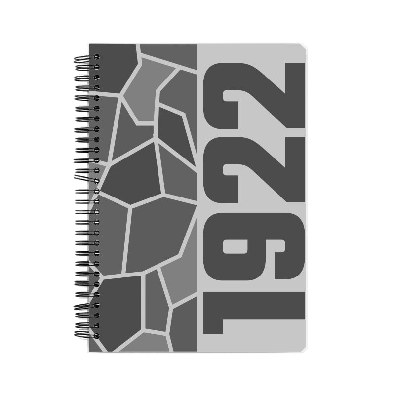 1922 Year Notebook (Melange Grey)