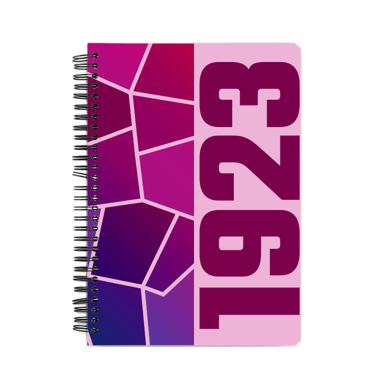 1923 Year Notebook (Light Pink)