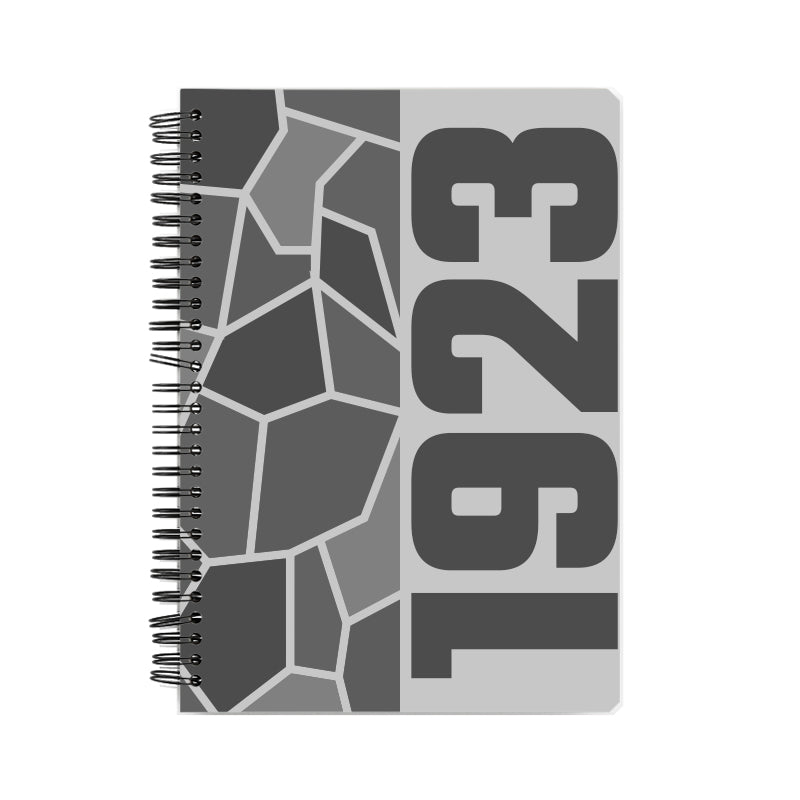 1923 Year Notebook (Melange Grey)