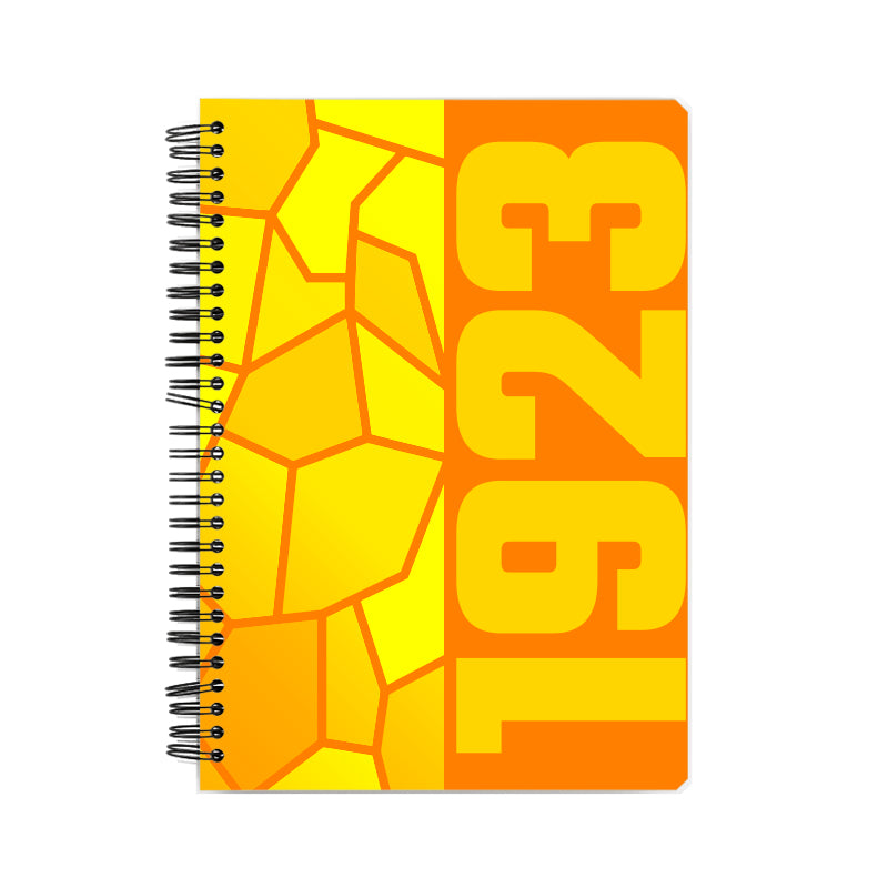 1923 Year Notebook (Orange)