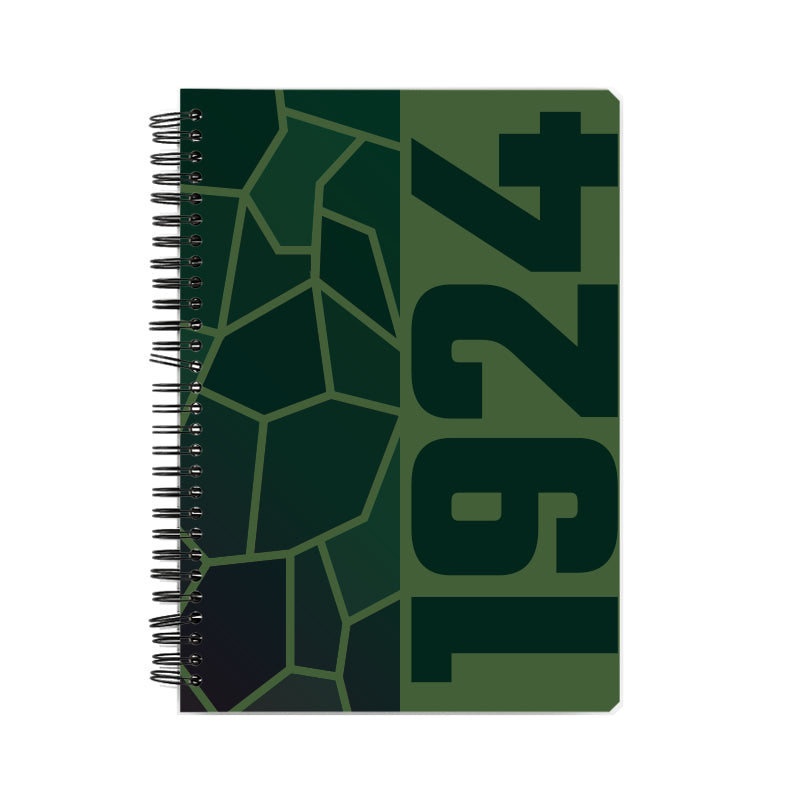 1924 Year Notebook (Olive Green)