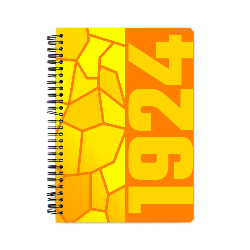1924 Year Notebook (Orange)