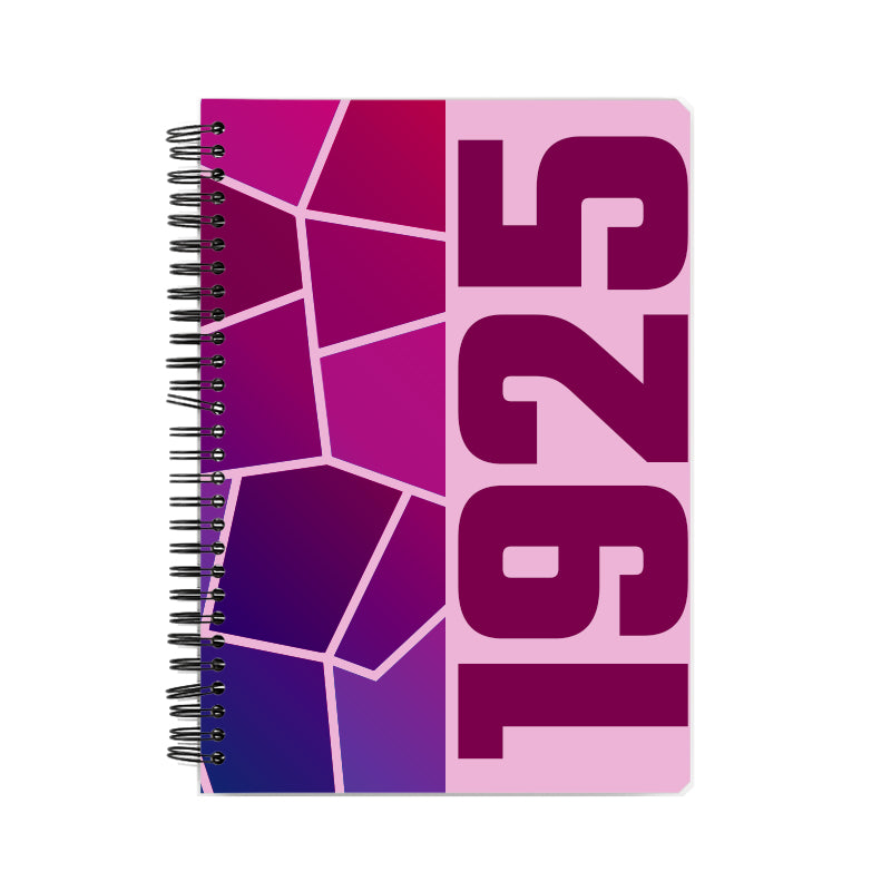 1925 Year Notebook (Light Pink)