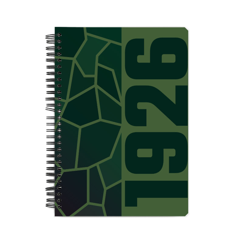 1926 Year Notebook (Olive Green)