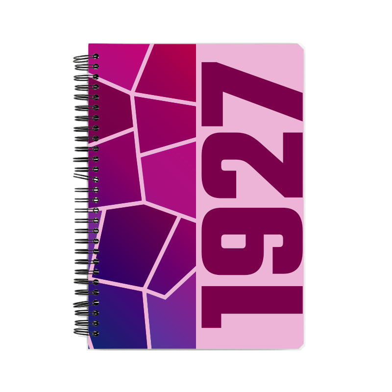 1927 Year Notebook (Light Pink)