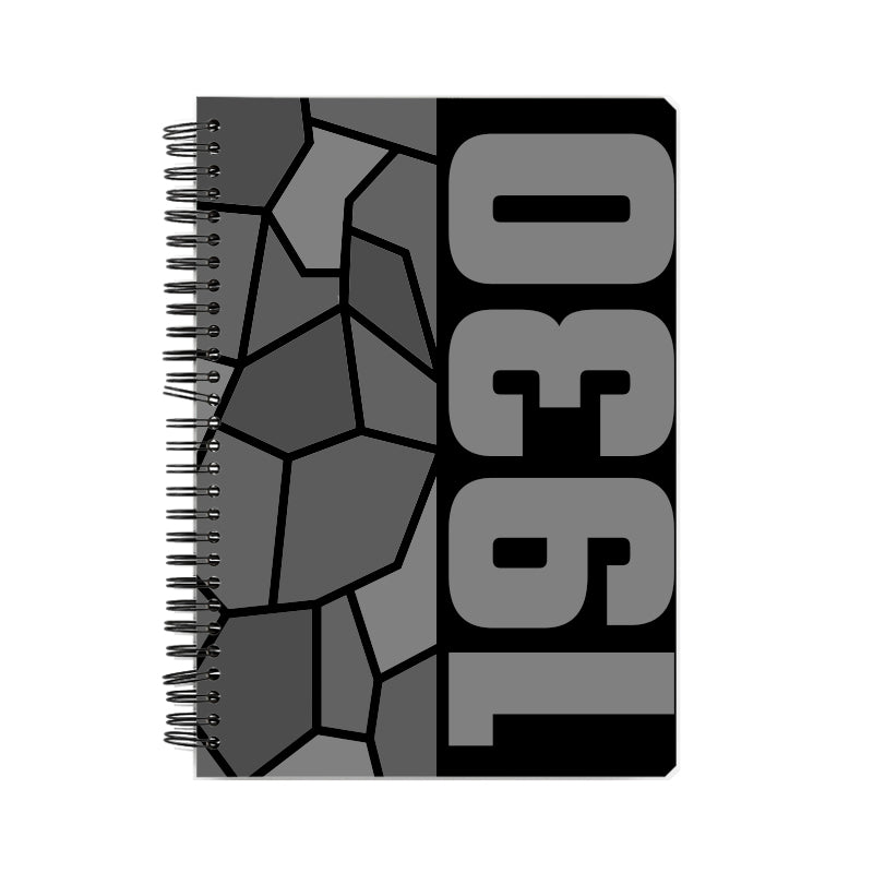 1930 Year Notebook (Black)