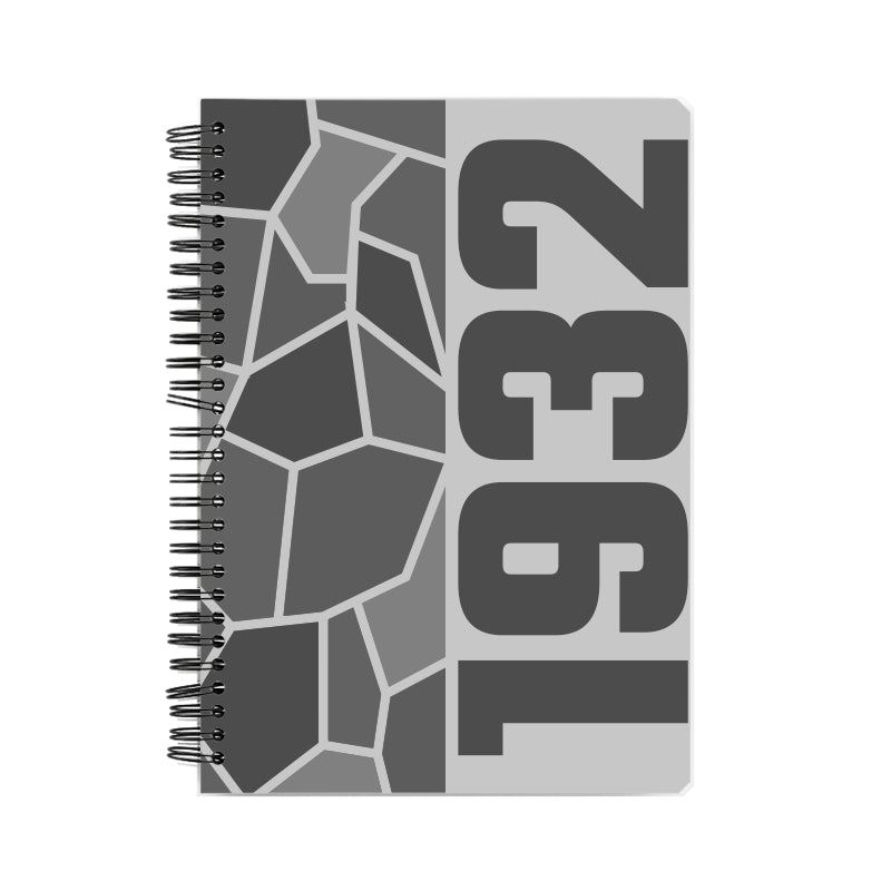 1932 Year Notebook (Melange Grey)