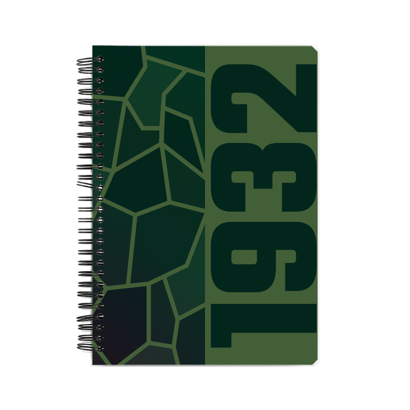 1932 Year Notebook (Olive Green)