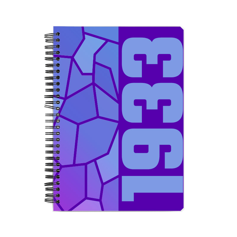 1933 Year Notebook (Purple)