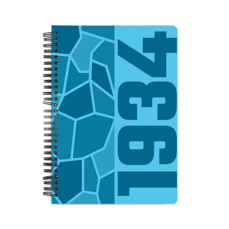 1934 Year Notebook (Sky Blue)