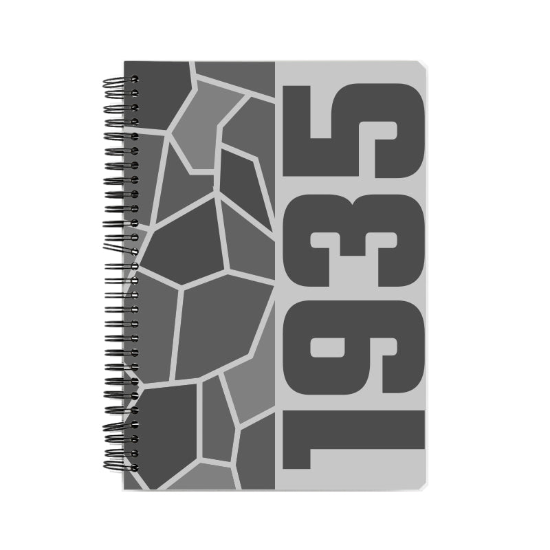 1935 Year Notebook (Melange Grey)