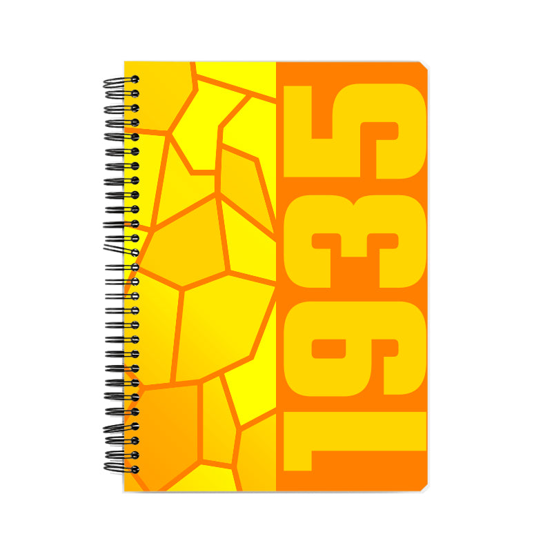 1935 Year Notebook (Orange)
