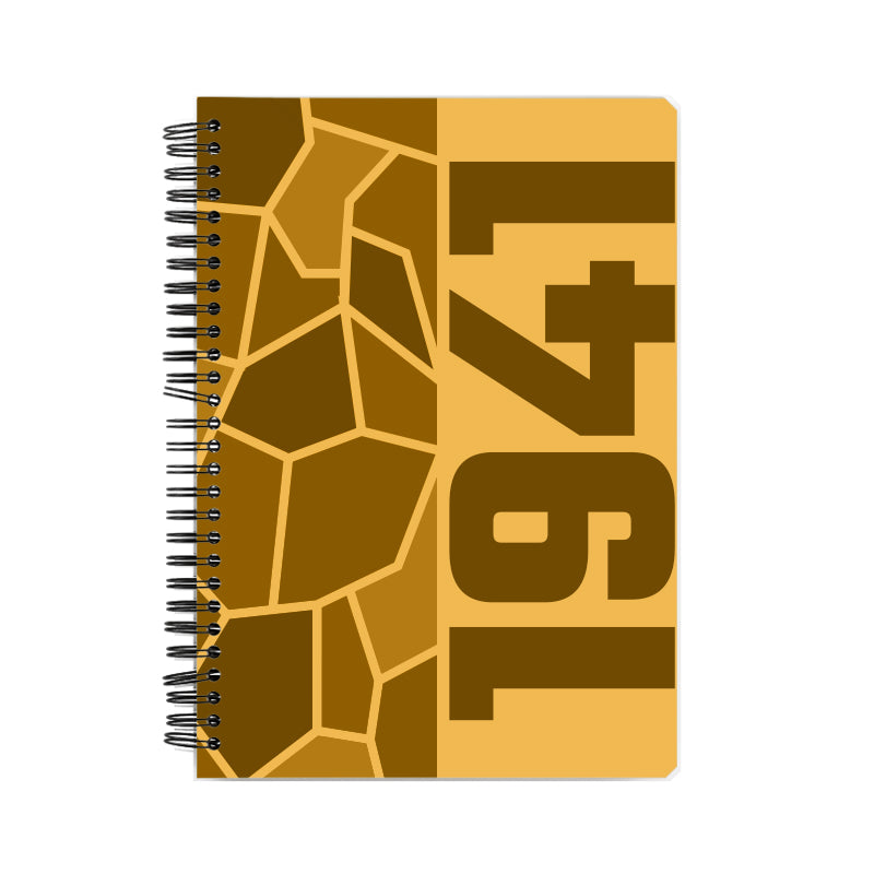 1941 Year Notebook (Golden Yellow)