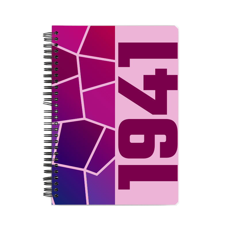 1941 Year Notebook (Light Pink)
