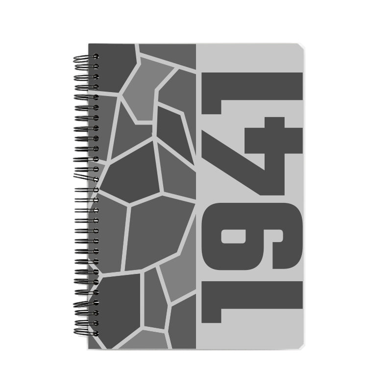 1941 Year Notebook (Melange Grey)