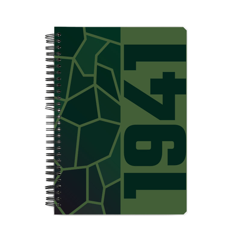 1941 Year Notebook (Olive Green)