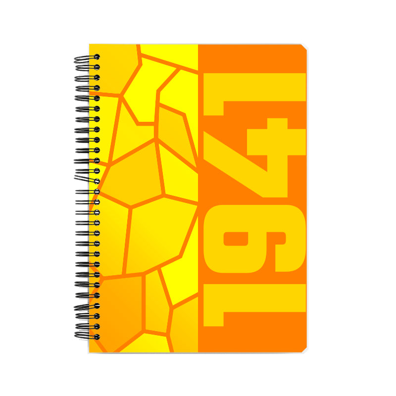 1941 Year Notebook (Orange)