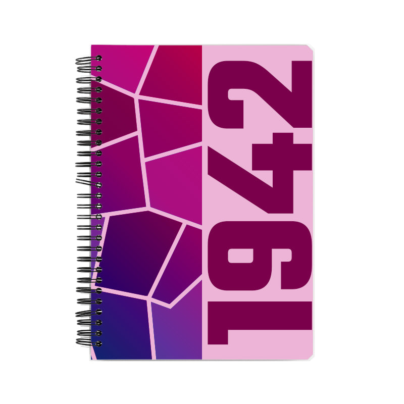 1942 Year Notebook (Light Pink)