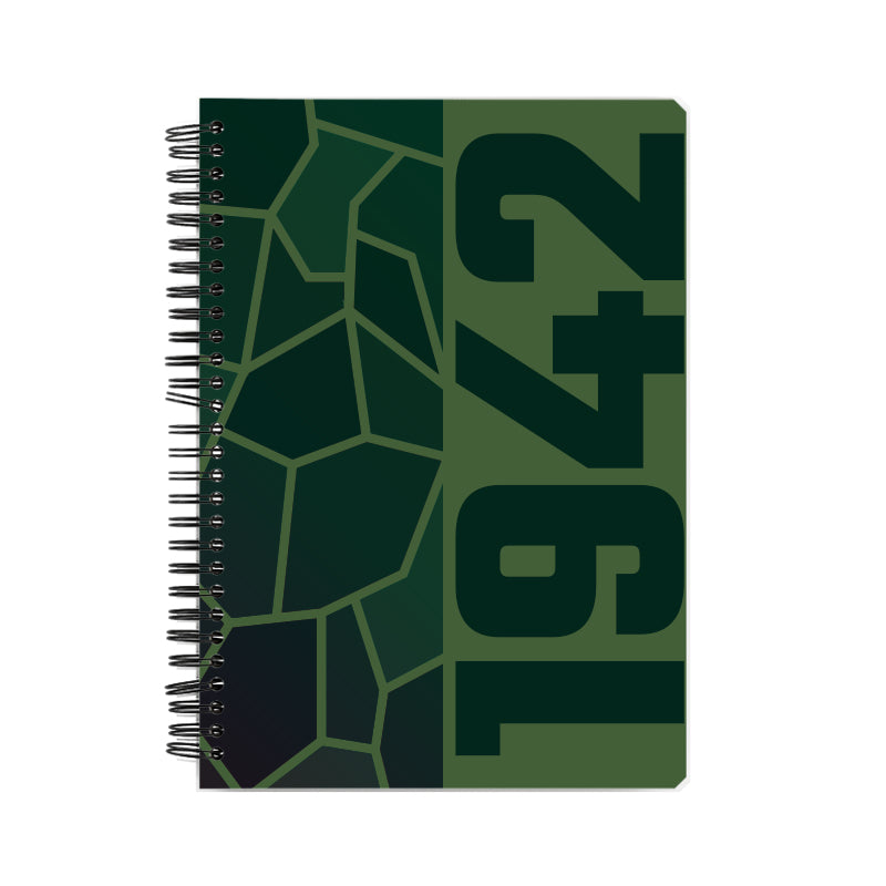 1942 Year Notebook (Olive Green)
