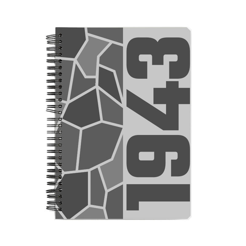 1943 Year Notebook (Melange Grey)