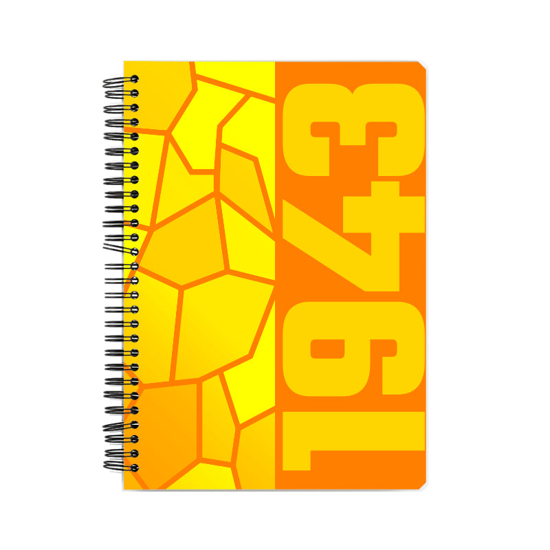 1943 Year Notebook (Orange)