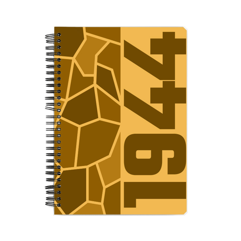 1944 Year Notebook (Golden Yellow)
