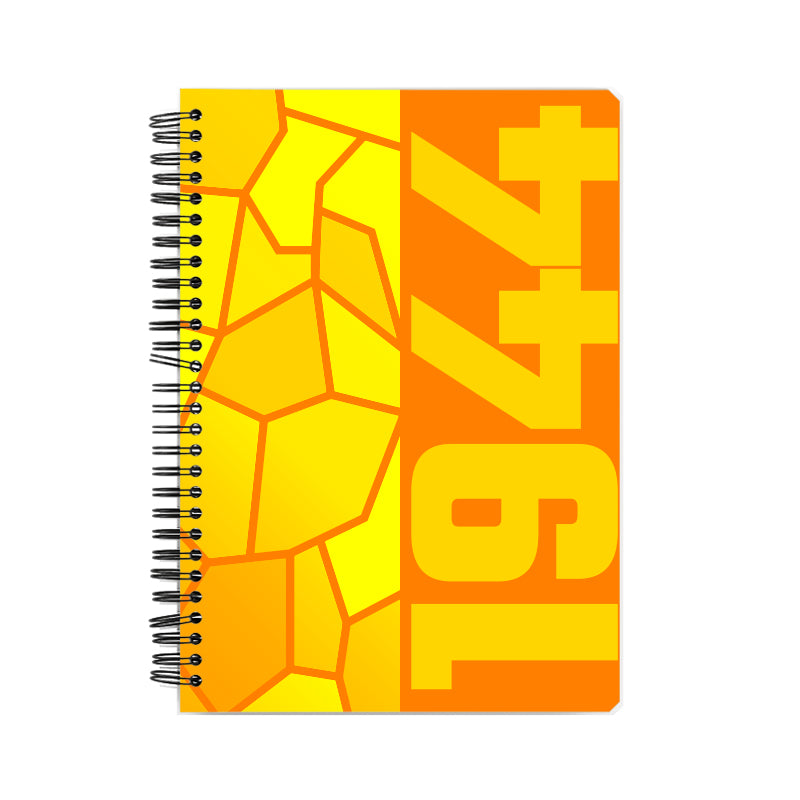 1944 Year Notebook (Orange)