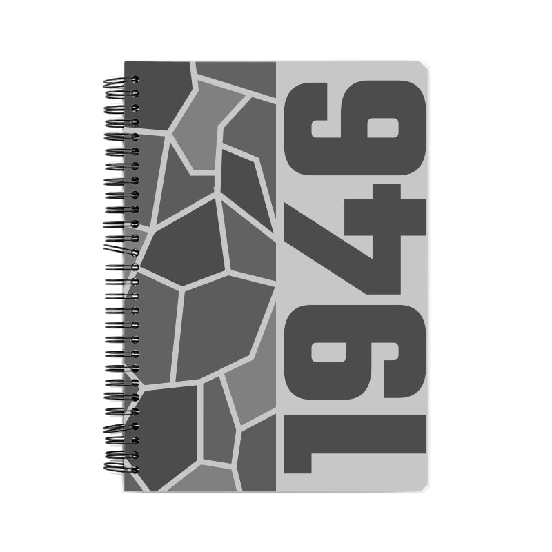 1946 Year Notebook (Melange Grey)