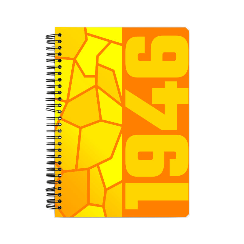 1946 Year Notebook (Orange)